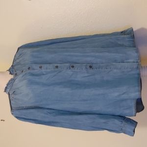 Matilda Jane good hart chambray shirt size Xl